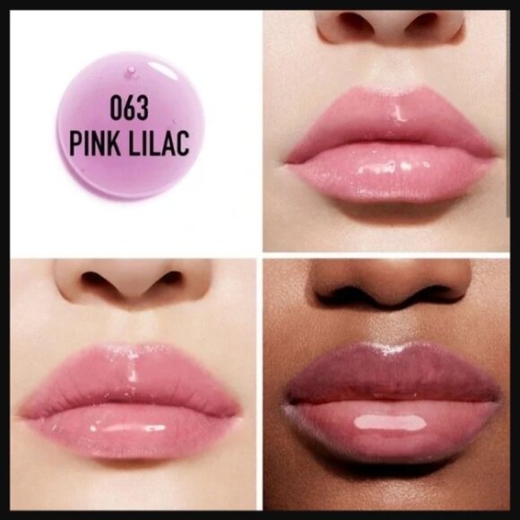 Dior Addict Lip Glow Oil Color Awakening Nourishing 063 Pink Lilac NEW - Picture 2 of 2
